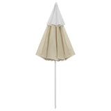 314715 Beach Parasol Sand Yellow 300 cm