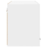 Hanging Cabinet 2 pcs White Engineered Wood 884163