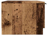 TV Cabinet Old Wood 102x35x36.5 cm Engineered Wood 856947