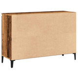Sideboard Old Wood 102x35x70 cm Engineered Wood 856486