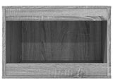 Cat Litter Box Enclosure Grey Sonoma 47x59x42 cm Engineered Wood 857765