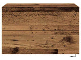 Bedside Cabinet 2 pcs Old Wood 50 x 39 x 41 cm Engineered Wood 863073