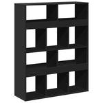 Bookcase Black 100x33x125.5 cm Engineered Wood 3309358