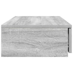 ZNTS Bed Drawers Grey Sonoma 80x36,5x16,5 cm Engineered Wood 866928