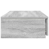 ZNTS Bed Drawers Grey Sonoma 80x36,5x16,5 cm Engineered Wood 866928