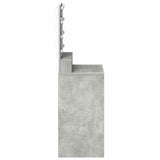 Dressing Table Concrete Grey 50 x 41 x 135 cm Engineered Wood 865121