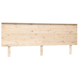 Bed Headboard 204x6x82.5 cm Solid Wood Pine 819190