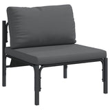 Garden Sofa Set Anthracite Steel 3378963