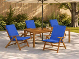 4-Piece High Back Bhair Cushions GEMERT 4 pcs 100% Polyester 945910