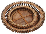 Coffee Tables 2 pcs Natural Rattan 283082