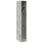 Wardrobe Concrete Grey 30x50x200 cm Engineered Wood 3307777