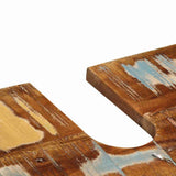 Bathroom Furniture Set 2 pcs Brown Solid Reclaimed Wood 3305603