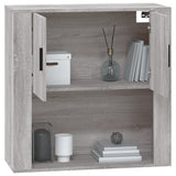 ZNTS Wall Cabinet Grey Sonoma 80x33x80 cm Engineered Wood 816590