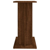 Aquarium Stand Brown Oak 60x30x60 cm Engineered Wood 833574