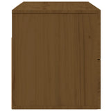 Wall-mounted Bedside Cabinet Honey Brown 50x36x40 cm 820982