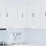 Wall Corner Cabinet LUCCA High Gloss White 57 x 57 x 100 cm 885169
