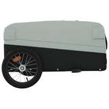 Bike Trailer Black and Grey 45 kg Iron 94042