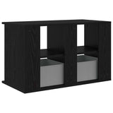 TV stand with Drawer Black Oak 79 x 40 x 48 cm 8000461