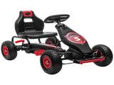 Kids Pedal Go Kart, with Adjustable Seat, Inflatable Tyres - Red T3398P348333