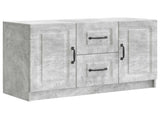 Sideboard Concrete Grey 89 x 34.5 x 57 cm Engineered Wood 895808
