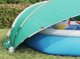 Pool Dome 472 x 460 x 229 cm 185T polyester with PU coating 42001116