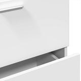 Sink Cabinet White 59x37x59 cm Engineered Wood 848108
