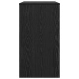 Desk with Drawer Black Oak 77.5 x 43 x 79 cm Engineered Wood 869515