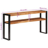 Console Table 150x30x75 cm Solid Acacia Wood 321103