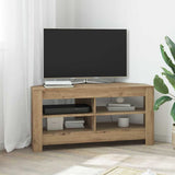 Corner TV Cabinet 102 x 40.5 x 45 cm Artisan Oak 889784