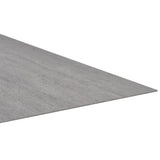 Self-adhesive Flooring Planks 20 pcs PVC 1.86 m Grey Stippled 330174