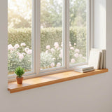 Window Sills 2 pcs Light Brown 160 x 40 x 2 cm Solid Beech Wood 42048206