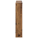 Fireplace Surround Old Wood 100 x 20 x 100 cm Engineered Wood 8006622