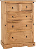 ZNTS Corona 3+2 Drawer Chest 100-102-024