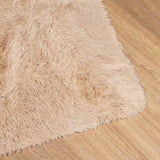 Shaggy Rug High Pile NAVARRA Beige 160x230 cm Polyester 4102837