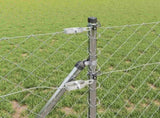 Fence Post Silver 10 x 0.4 m Steel 3351130