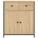 Sideboard Sonoma Oak 70x30x80 cm Engineered Wood 835525