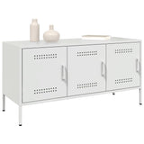 TV Cabinet White 100.5x39x50.5 cm Steel 842951