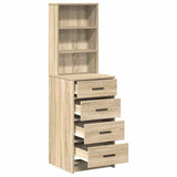 Highboard Sonoma oak 40 x 41 x 135 cm Engineered wood 865048