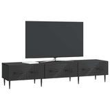 TV Cabinet with Drawer Black 147 x 34.5 x 30 cm Engineered Wood 894936