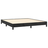 Bed Frame without Mattress Black 180x200 cm Super King Super King Velvet 349853