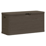 Garden Storage Box 280 L Brown 45687