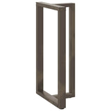 Bar Table Legs T-Shaped 2 pcs Black 60x35x cm Steel 4013107