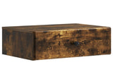 Wall-Mounted Bedside Cabinet 2 pcs Smoked Oak 49 x 34.5 x 20 cm 899136