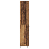 Highboard with Drawer 2 pcs Old Wood Engineered Wood and Glass 3415745