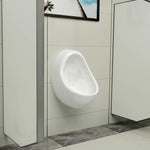 Wall Hung Urinal with Flush Valve Ceramic White 143990