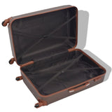 Four Piece Hardcase Trolley Set Coffee 91194