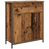 Sideboard Old Wood 70x30x80 cm Engineered Wood 857470