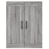 Highboard Grey Sonoma 69.5x34x180 cm Engineered Wood 3199903