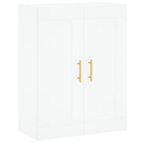 Highboard White 69.5x34x180 cm Engineered Wood 3199929