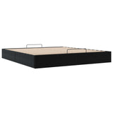 Ottoman Bed Frame Black King Size Velvet 3403078